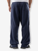 بنطال رياضي مخطط أساسي "أسود"