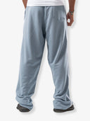 بنطال رياضي مخطط أساسي "أسود"