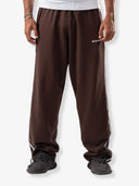 بنطال رياضي مخطط أساسي "أسود"