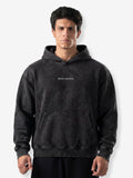 جاكيت أساسي مخطط كبير الحجم "أسود"