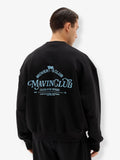 قميص Ace Court Crewneck باللون الأسود