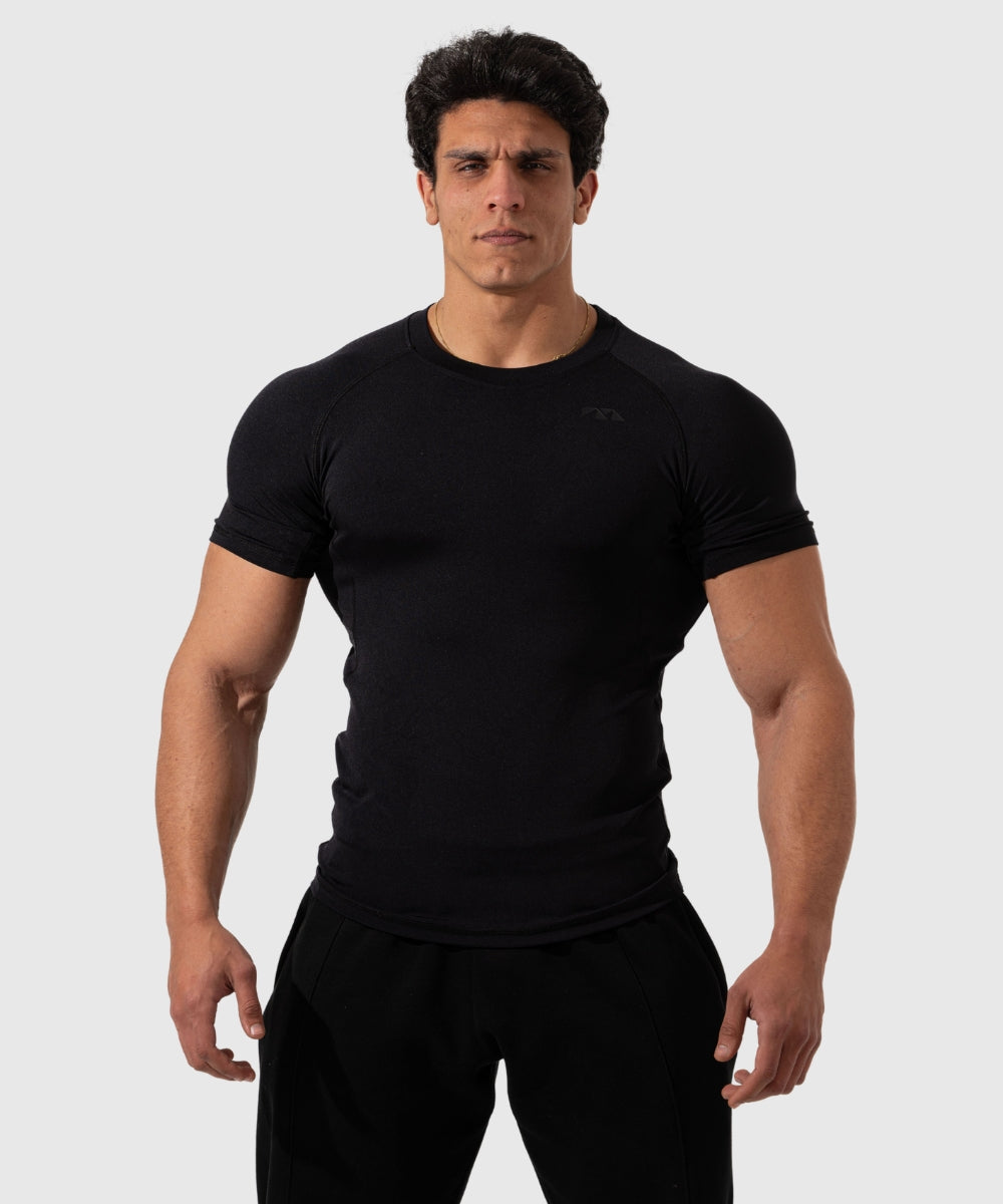 "COMPRESSION TEES" SHORT SLEEVE