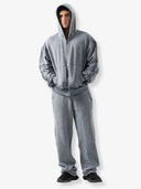 Washed Stripe Zipups