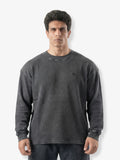 Washed Rib Crewneck