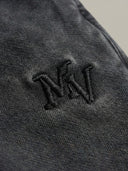 بنطال رياضي مخطط أساسي "أسود"