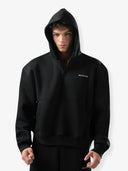 جاكيت أساسي مخطط كبير الحجم "أسود"