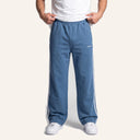 Essential Stripe Sweatpants Blue front