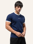 Contour Fit Tee Navy front