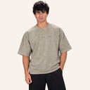 Classic Washed Tee Stone Beige - front