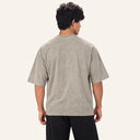Classic Washed Tee Stone Beige - back