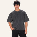 Classic Washed Tee Stone Black - front