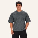 Classic Washed Tee Stone Olive - front