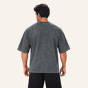 Classic Washed Tee Stone Olive - back
