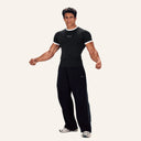Contour Fit Tee Black full body