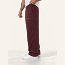 Essential Basic Sweatpants Burgundy - side