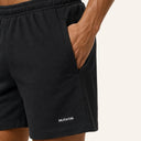 Essential Cotton Shorts Black - detail