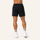 Essential Cotton Shorts Black - back