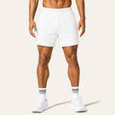 Essential Cotton Shorts Off White - front