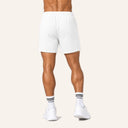 Essential Cotton Shorts Off White - back