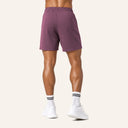 Essential Cotton Shorts Purple - back