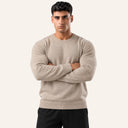 Essential Knit Sweater Beige - front