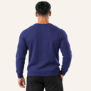 Essential Knit Sweater Navy - back