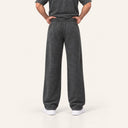 Essential Washed Sweats Washed Black - back