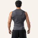 Essential Compression Tank Charcoal back