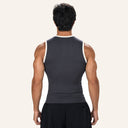 Contrast Curve Tank charcoal back