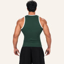 Contrast Curve Tank green back