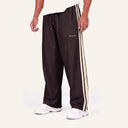 Lounge Stripe Sweatpants Brown - front