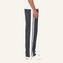 Lounge Stripe Sweatpants Charcoal back