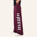 Renegade Gothic Sweatpants Burgundy side