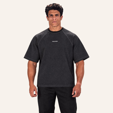 Ribbed Washed Tee – MavinWear