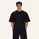 Rival Oversized Tee - Black - Alt