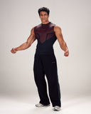 Stealth Compression Tank Black x Red side