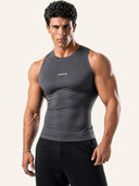 Essential Compression Tank Grey front