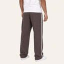 Essential Stripe Sweatpants Brown - back