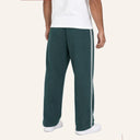 Essential Stripe Sweatpants Green - back
