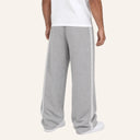Essential Stripe Sweatpants Grey - back