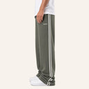 Essential Stripe Sweatpants Olive - side