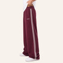 Essential Stripe Sweatpants Purple - side