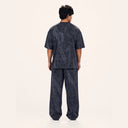 Terrain Camo Sweatpants Dark Grey - back set