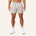 Tidal Marble Swim Shorts Grey - front
