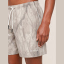 Tidal Marble Swim Shorts Grey - detail