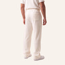 Lounge Ribbed Pants White back