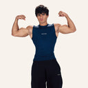 Essential Compression Tank - Navy